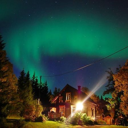 Villa 100 Years Old Norwegian Log House In Tromsø Exterior foto
